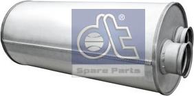 DT Spare Parts 2.14543 - Середній / кінцевий глушник ОГ autocars.com.ua