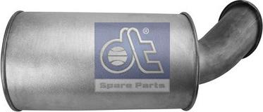 DT Spare Parts 2.14546 - Середній / кінцевий глушник ОГ autocars.com.ua