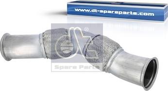 DT Spare Parts 2.14854 - Гофрована труба вихлопна система autocars.com.ua