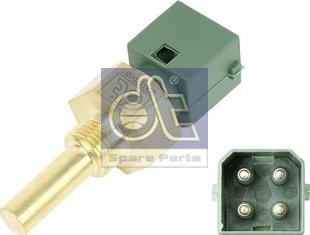 DT Spare Parts 2.15016 - Датчик, температура охолоджуючої рідини autocars.com.ua