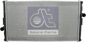 DT Spare Parts 2.15405 - Радіатор, охолодження двигуна autocars.com.ua