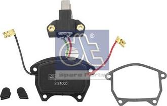 DT Spare Parts 2.21000 - Регулятор напруги генератора autocars.com.ua