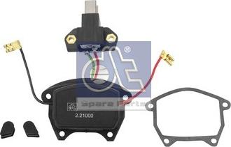 DT Spare Parts 2.21000 - Регулятор напряжения, генератор avtokuzovplus.com.ua