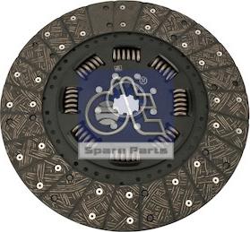 DT Spare Parts 2.30210 - Диск зчеплення autocars.com.ua