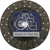 DT Spare Parts 2.30211 - Диск зчеплення autocars.com.ua