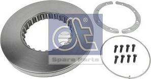 DT Spare Parts 2.40345 - Тормозной диск avtokuzovplus.com.ua