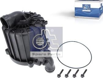 DT Spare Parts 2.44382 - Маслосъемный щиток, вентиляція картера autocars.com.ua