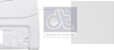 DT Spare Parts 2.71569 - Решітка радіатора autocars.com.ua