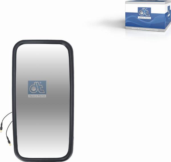 DT Spare Parts 2.73034 - Зовнішнє дзеркало, кабіна водія autocars.com.ua