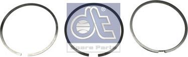 DT Spare Parts 2.90088 - Комплект поршневих кілець autocars.com.ua