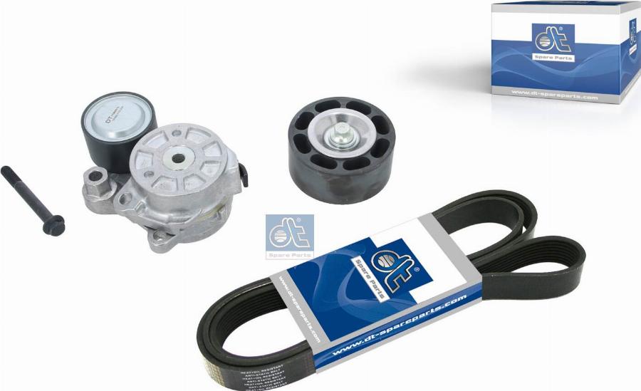 DT Spare Parts 2.91579 - Поликлиновий ремінний комплект autocars.com.ua