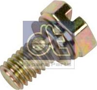 DT Spare Parts 2.92020 - Болт повітряного клапана / вентиль autocars.com.ua