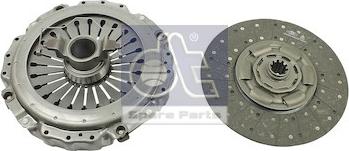 DT Spare Parts 2.93025 - Комплект зчеплення autocars.com.ua