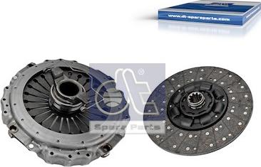 DT Spare Parts 2.93026 - Комплект зчеплення autocars.com.ua