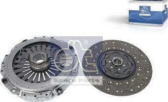 DT Spare Parts 2.93035 - Комплект зчеплення autocars.com.ua