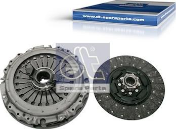 DT Spare Parts 2.93059 - Комплект сцепления avtokuzovplus.com.ua