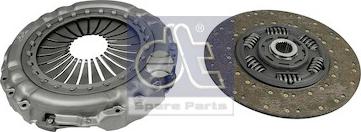 DT Spare Parts 2.93085 - Комплект зчеплення autocars.com.ua