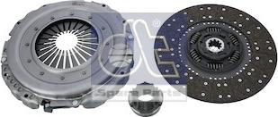 DT Spare Parts 2.97031 - Комплект зчеплення autocars.com.ua