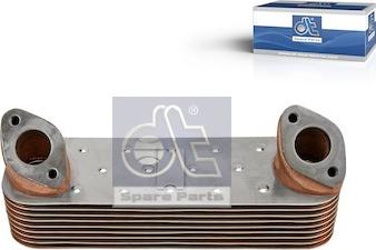DT Spare Parts 3.14172 - Масляний радіатор, рухове масло autocars.com.ua