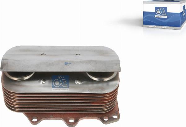 DT Spare Parts 3.14181 - Масляний радіатор, рухове масло autocars.com.ua