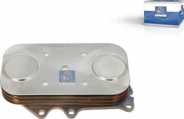 DT Spare Parts 3.14183 - Масляний радіатор, рухове масло autocars.com.ua
