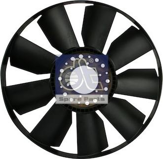 DT Spare Parts 3.15203 - Вентилятор, охлаждение двигателя autodnr.net