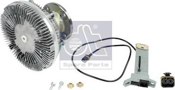 DT Spare Parts 3.15222 - Зчеплення, вентилятор радіатора autocars.com.ua