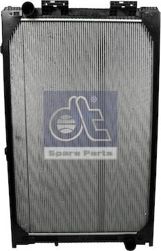 DT Spare Parts 3.16207 - Радіатор, охолодження двигуна autocars.com.ua
