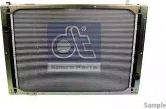 DT Spare Parts 3.16217 - Радіатор, охолодження двигуна autocars.com.ua