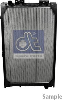 DT Spare Parts 3.16219 - Радіатор, охолодження двигуна autocars.com.ua