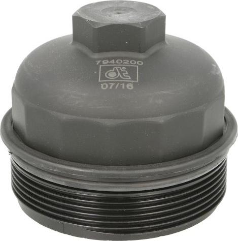 DT Spare Parts 3.22040 - Кришка, паливний фільтр autocars.com.ua