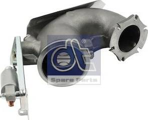 DT Spare Parts 3.25039 - Колектор, система випуску autocars.com.ua