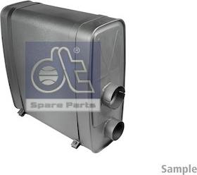 DT Spare Parts 3.25041 - Середній / кінцевий глушник ОГ autocars.com.ua