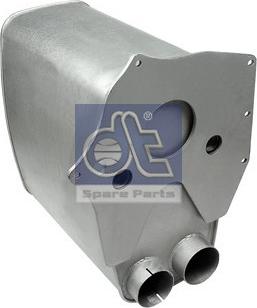 DT Spare Parts 3.25043 - Середній / кінцевий глушник ОГ autocars.com.ua