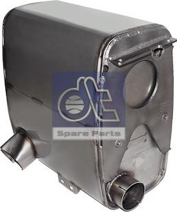 DT Spare Parts 3.25145 - Середній / кінцевий глушник ОГ autocars.com.ua
