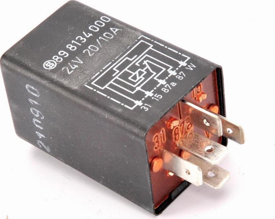 DT Spare Parts 3.33023 - Реле, паливний насос autocars.com.ua