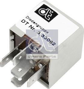 DT Spare Parts 3.33062 - Дополнительный резистор, система зажигания avtokuzovplus.com.ua