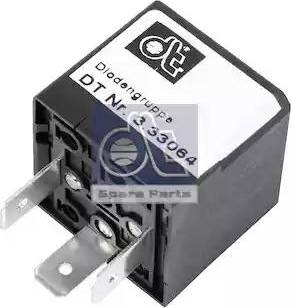 DT Spare Parts 3.33064 - Дополнительный резистор, система зажигания avtokuzovplus.com.ua