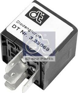 DT Spare Parts 3.33066 - Дополнительный резистор, система зажигания avtokuzovplus.com.ua