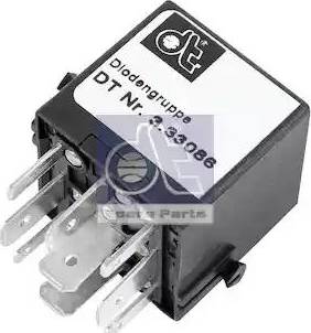 DT Spare Parts 3.33086 - Дополнительный резистор, система зажигания avtokuzovplus.com.ua