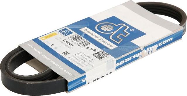 DT Spare Parts 3.34300 - Поликлиновой ремінь autocars.com.ua