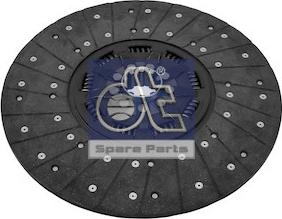 DT Spare Parts 3.40043 - Диск зчеплення autocars.com.ua