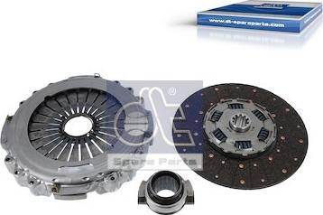 DT Spare Parts 3.40302 - Комплект зчеплення autocars.com.ua