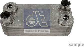 DT Spare Parts 3.51321 - Масляный радиатор, ретардер avtokuzovplus.com.ua