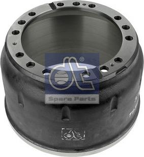 DT Spare Parts 3.62001 - Гальмівний барабан autocars.com.ua