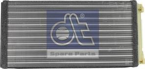 DT Spare Parts 3.82233 - Теплообмінник, опалення салону autocars.com.ua
