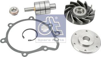 DT Spare Parts 3.90606 - Ремкомплект, водяний насос autocars.com.ua