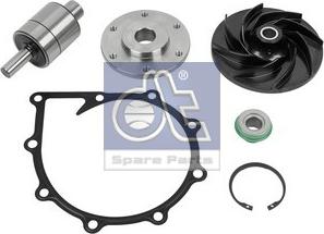 DT Spare Parts 3.90607 - Ремкомплект, водяний насос autocars.com.ua