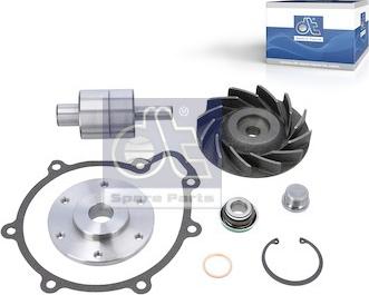 DT Spare Parts 3.90611 - Ремкомплект, водяний насос autocars.com.ua