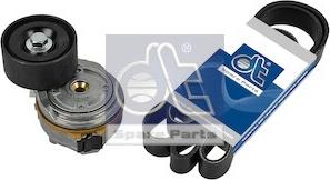 DT Spare Parts 3.93015 - Поликлиновий ремінний комплект autocars.com.ua